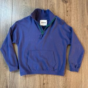EUC Mini Boden Blue Pullover (Sz 8-9)